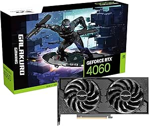 本日紹介するのは、「玄人志向 NVIDIA Geforce RTX4060 搭載 グラフィックボード