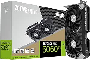 ZOTAC GAMING GeForce RTX 5060 Ti 16GB Twin Edge グラ