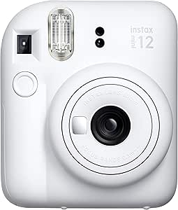 インスタントカメラ instax mini 12 クレイホワイト