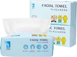 「肌に優しい使い捨てタオル 60枚入×3個セットの高品質クレンジングタオル」